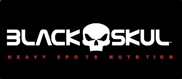 AI Generated Logo BlackSkull original grande em fundo preto com cantos arredondados (sem texto extra)
