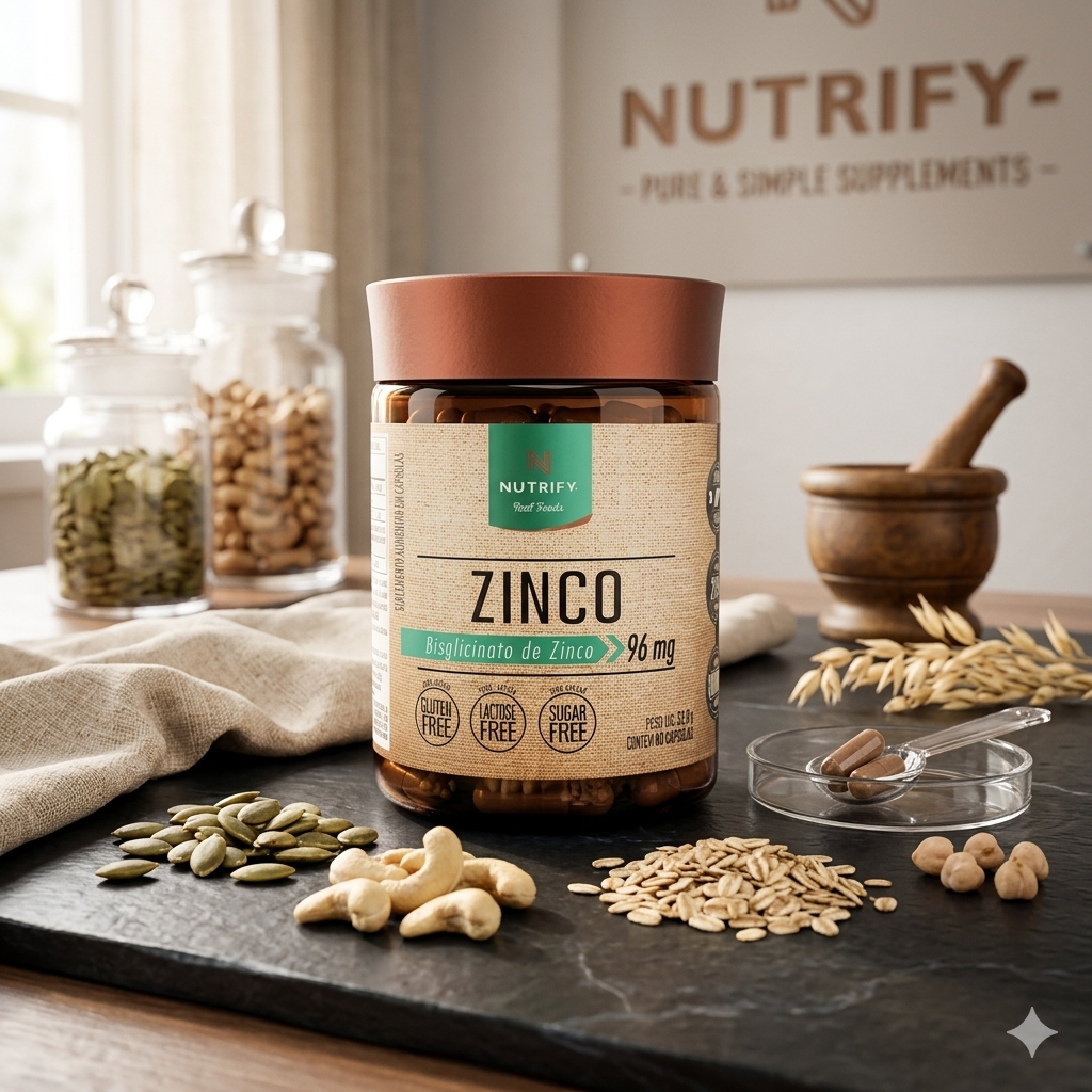 Vitamina de Zinco Nutrify