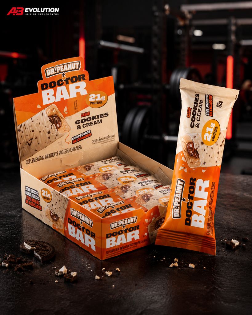 Dr Peanut Doctor Bar (Cookies & Cream)