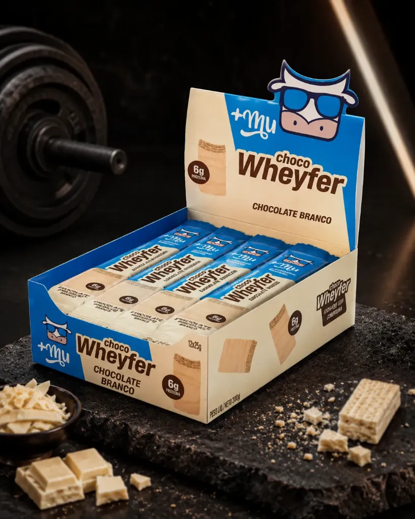 Mais Mu Chocowheyfer (25g, Chocolate Branco)