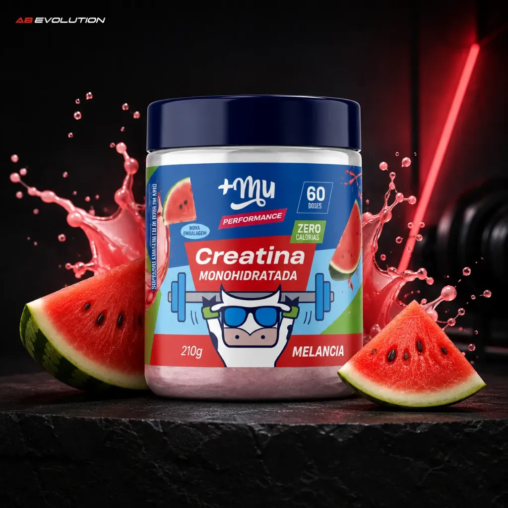 Mais Mu Creatina Muke (210g, Melancia)