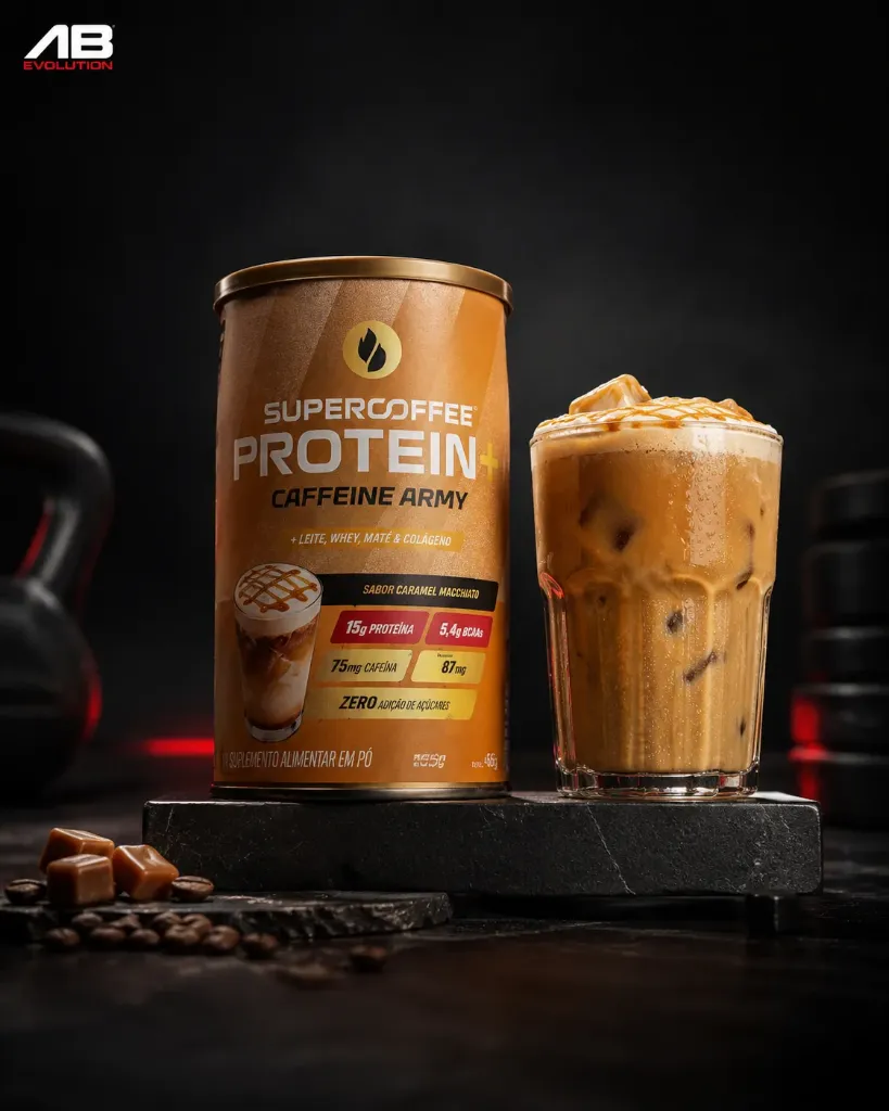 Caffeine Army Supercoffe Protein+ (Caramel Macchiato)
