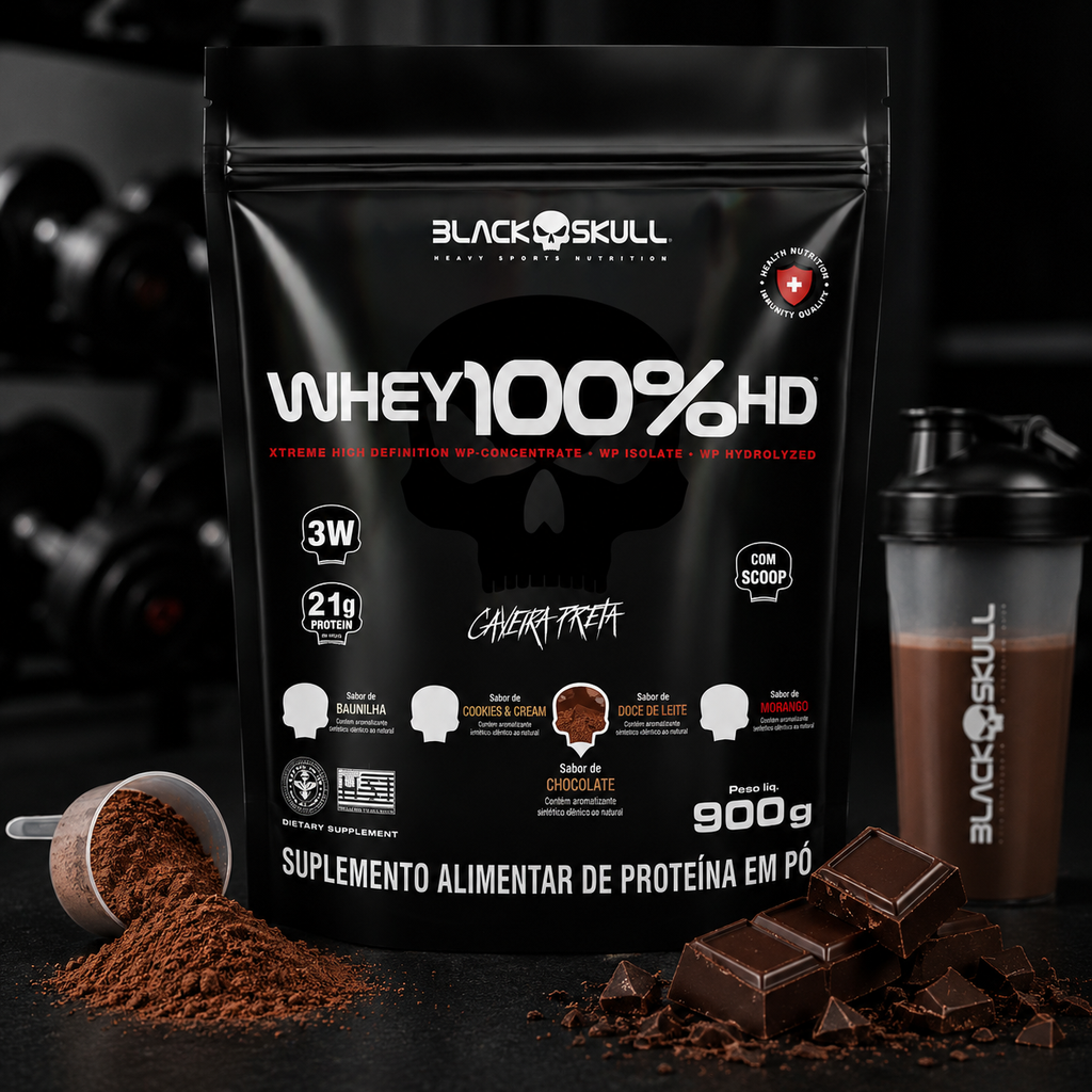 Whey Black Skull 100% Hd (Chocolate)